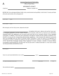Form DPSSP4011 Explosives License Application - Louisiana, Page 6