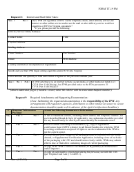 Form TT-19 PM Certification Application for Participating Tobacco Product Manufacturers (Pm) - Virginia, Page 5