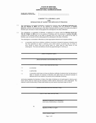 Service of Process Form - Montana, Page 2