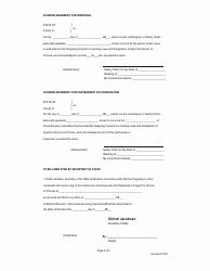 Service of Process Form - Montana, Page 3