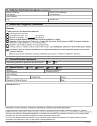 Referral and Intake Application - Manitoba, Canada, Page 2