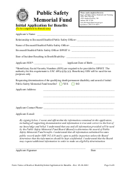 Document preview: Initial Application for Benefits - Oregon