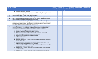 Attachment 1 Assessment Tool for Ccbhc Applicants - Rhode Island, Page 2