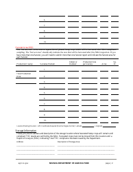 Hemp Harvest-Crop Report/Inspection Request Form - Nevada, Page 2