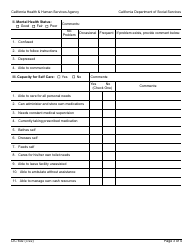 Form LIC602 Physician&#039;s Report for Community Care Facilities - California, Page 3