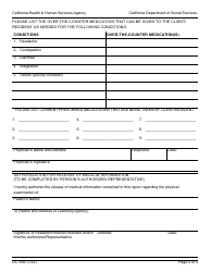 Form LIC602 Physician&#039;s Report for Community Care Facilities - California, Page 4