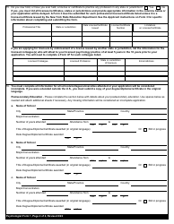 Psychologist Form 1 Application for Licensure - New York, Page 2