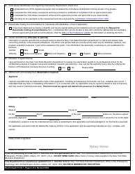 Psychologist Form 1 Application for Licensure - New York, Page 4
