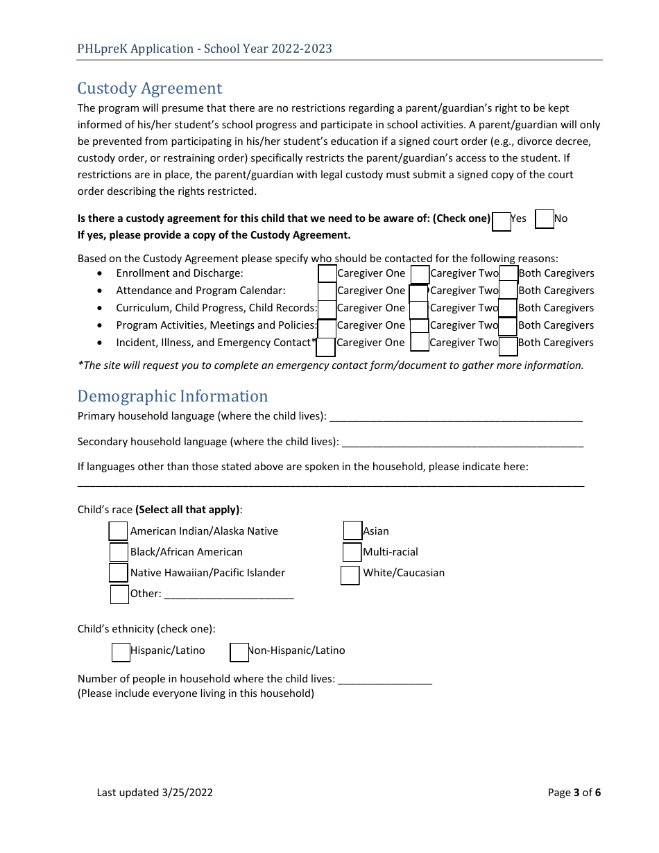Phlprek Application - City of Philadelphia, Pennsylvania, Page 3