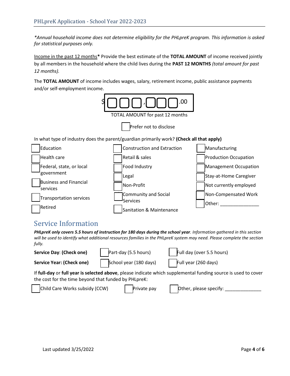 Phlprek Application - City of Philadelphia, Pennsylvania, Page 4
