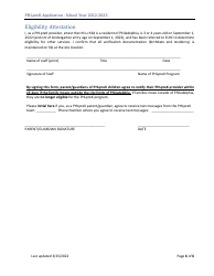 Phlprek Application - City of Philadelphia, Pennsylvania, Page 6