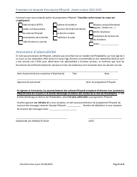 Phlprek Application - City of Philadelphia, Pennsylvania (French), Page 6