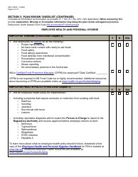 Form SFN19382 Food Establishment License Application - North Dakota, Page 4