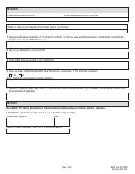 Form BCR2544 Ada Complaint Form (Title I) Applicants and Employees - Illinois, Page 2