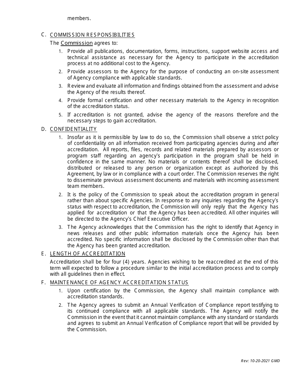Agency Participation Agreement - Virginia, Page 3