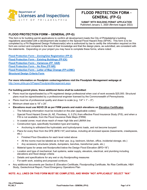 Form PG_002_F  Printable Pdf