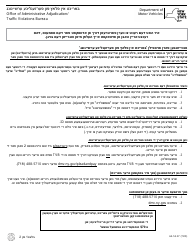 Document preview: Form AA-53.2Y Statement in Place of Personal Appearance - New York (Yiddish)