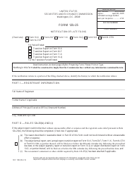 Form 12B-25 (SEC Form 1344) Notification of Late Filing