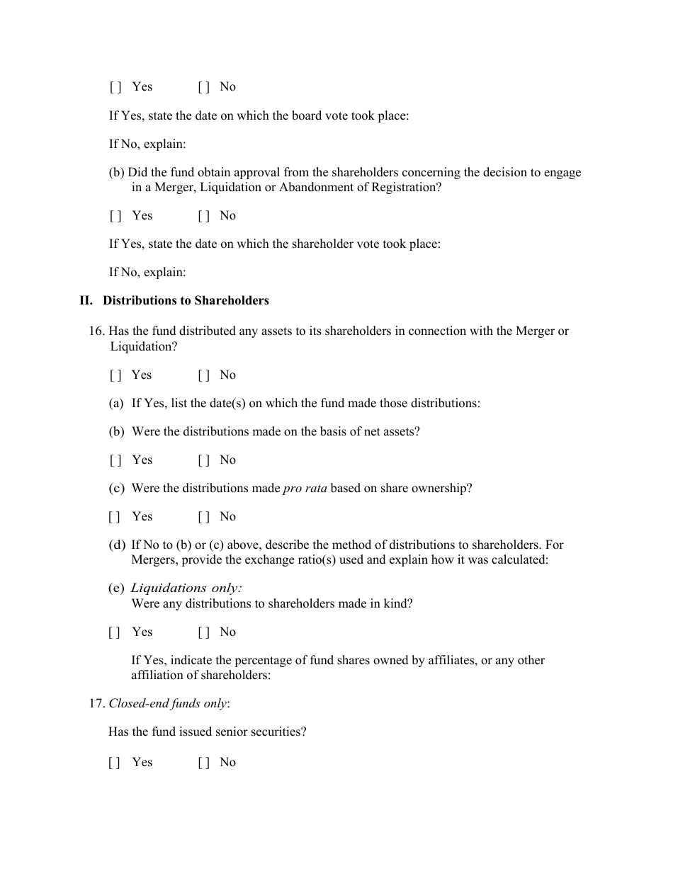 Form N-8F (SEC Form 1691) Application for Deregistration of Certain Registered Investment Companies, Page 4