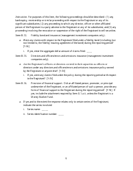 SEC Form 2846 (N-CEN) Annual Report for Registered Investment Companies, Page 10