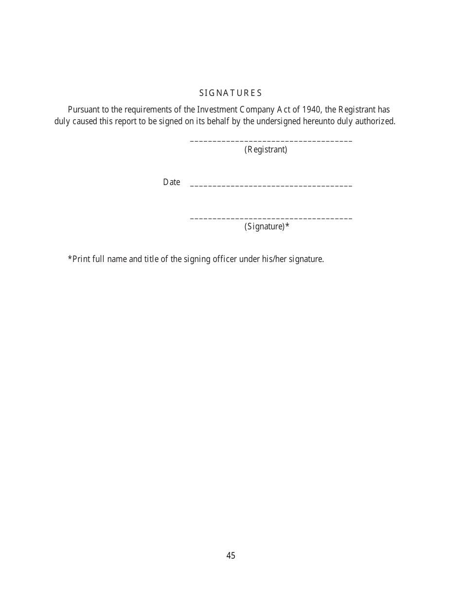 SEC Form 2846 (N-CEN) Annual Report for Registered Investment Companies, Page 46