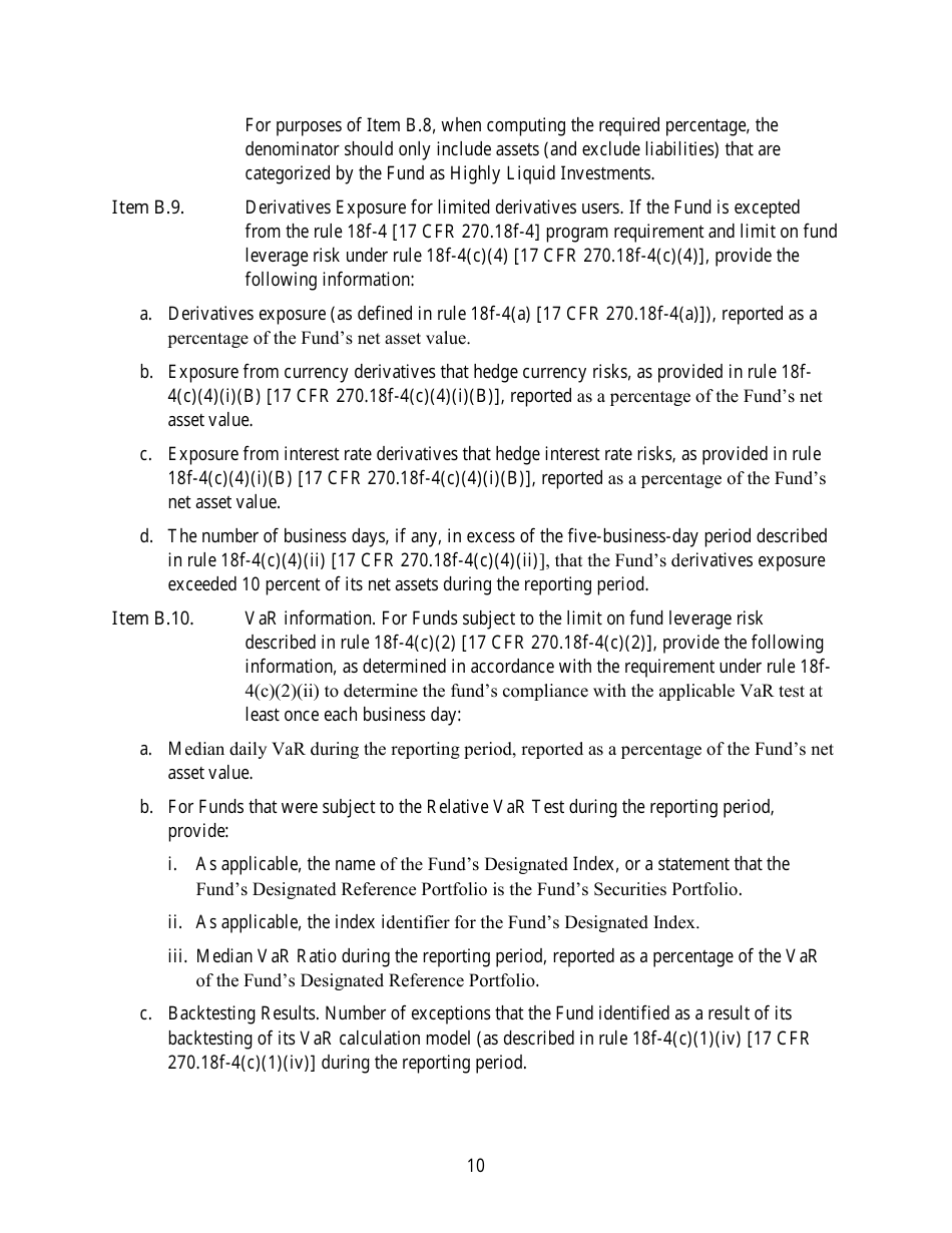 Form N-PORT (SEC Form 2940) Monthly Portfolio Investments Report, Page 11