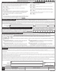Form MV-44F Application for Permit, Driver License or Non-driver Id Card - New York (French), Page 2