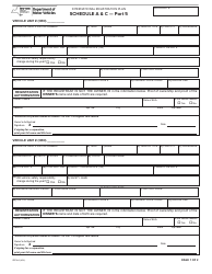 Form IRP-6A Schedule A &amp; C Part 5 - International Registration Plan - New York