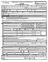 Document preview: Form MV-82ITPFC In-transit Permit/Title Application - New York (French Creole)