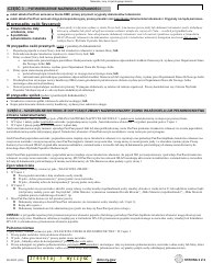Form MV-902P Application for Duplicate Certificate of Title - New York (Polish), Page 2