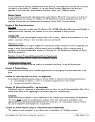 Instructions for Site Plan Revision Application - Consolidated/Non-consolidated - City of Austin, Texas, Page 5