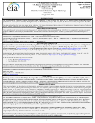 Instructions for Form EIA-851Q Domestic Uranium Production Report (Quarterly) - 2nd Quarter
