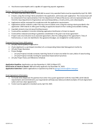 DNR Form 542-0280 On-Stream Impoundment Restoration Fund Grant Application - Iowa, Page 3