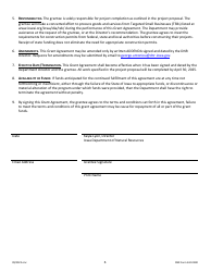 DNR Form 542-0280 On-Stream Impoundment Restoration Fund Grant Application - Iowa, Page 6