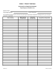 DNR Form 542-0240 Swap Application - Project Requests of $10,000 or Less - Iowa, Page 3