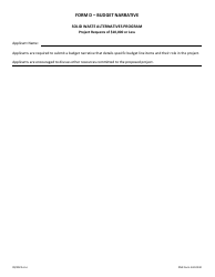 DNR Form 542-0240 Swap Application - Project Requests of $10,000 or Less - Iowa, Page 5