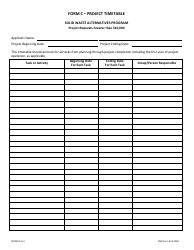 DNR Form 542-1050 Swap Grant Application - Project Requests Greater Than $10,000 - Iowa, Page 3