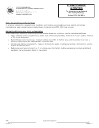 Form PB_001_F Ez Permit Standards - Alterations - City of Philadelphia, Pennsylvania, Page 2