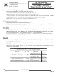 Form PB_002_F Ez Permit Standards - Ductwork &amp; Warm-Air Appliances - City of Philadelphia, Pennsylvania, Page 2