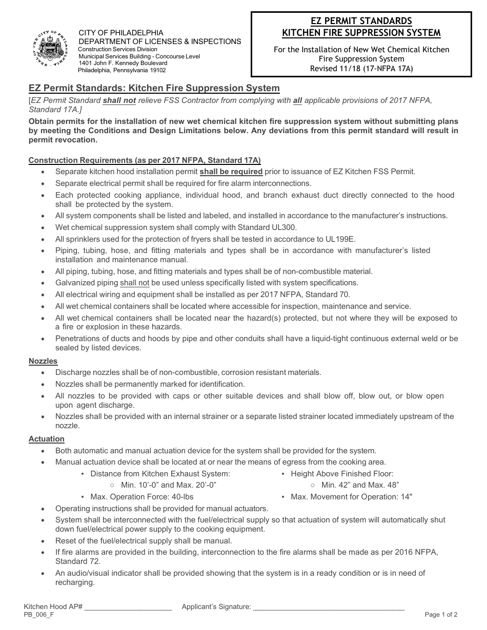 Form PB_006_F - Fill Out, Sign Online and Download Fillable PDF, City ...