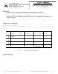 Form PB_006_F Ez Permit Standards - Kitchen Fire Suppression System - City of Philadelphia, Pennsylvania, Page 2