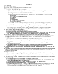 Application for Developmentally Disabled License - Louisiana, Page 2