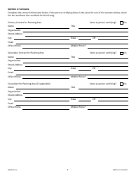 DNR Form 542-0452 Iowa Solid Waste Comprehensive Planning Plan Update Form - Iowa, Page 2