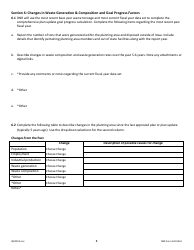 DNR Form 542-0452 Iowa Solid Waste Comprehensive Planning Plan Update Form - Iowa, Page 8