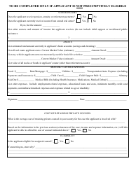 Application for Assigned Counsel - Family Court - Allegany County, New York, Page 2