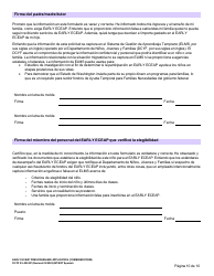 DCYF Formulario 05-008 Seleccion Previa Y Solicitud De Eceap (Formulario Combinado) - Washington (Spanish), Page 10