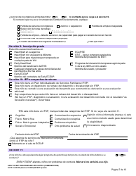 DCYF Formulario 05-008 Seleccion Previa Y Solicitud De Eceap (Formulario Combinado) - Washington (Spanish), Page 7