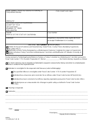 Document preview: Form CR510 District Attorney's Response - Yolo County, California