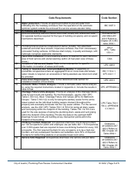 Plumbing Plan Review Commercial Checklist - City of Austin, Texas, Page 6