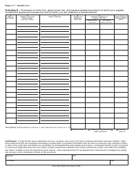 Form AU-630 Application for Reimbursement of the Petroleum Business Tax - New York, Page 4